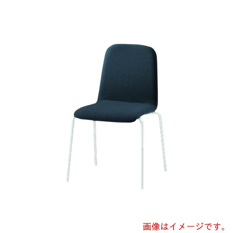 イトーキ（ITOKI） ノットワーク背座一体チェア張りぐるみ 脚ホワイト・ウレタンレザーブラック 【品番：KLL-130DK-W9T1】