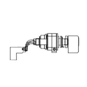 ジャニス工業　自動洗浄ハンドルユニット+交換説明書　ピュアホワイト　【品番：MEST6023-01 BW1】
