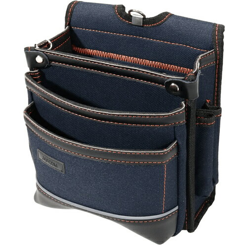 ジェフコム（JEFCOM）　JEFCOM　アルトモデル　腰袋（3段式）　【品番：ARJ-864-DB】