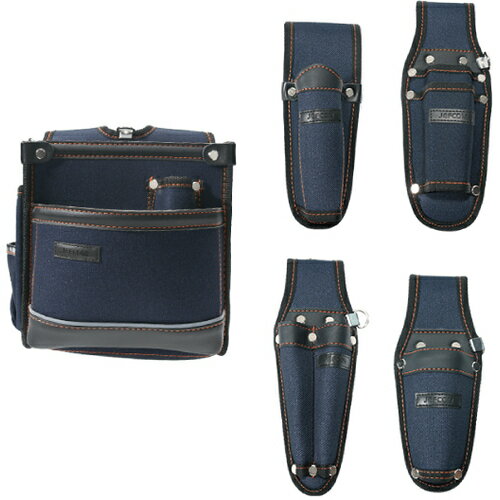 ジェフコム（JEFCOM）　JEFCOM　アルトモデル腰袋・ホルダーセット　【品番：ARJ-SET-DB1】