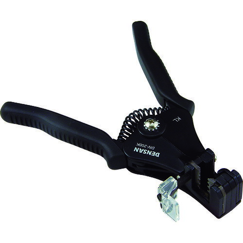 特長 ●世界で通用する、高品質なワイヤーストリッパーです。 ●全面を覆う「刃押さえ板」が、刃をしっかりガードすることで、がたつきのない滑らかな動きを実現します。 ●グリップの根元までカバーして握りやすくなりました。 用途 ●IV線のストリップに 仕様 ●適合電線(［［MM2］］)：1.25/2.0/3.5/5.5/8.0 ●全長(mm)：165 ●適合電線(mm)：1.25/2.0/3.5/5.5/8.0mm2 ●適合電線：IV線 ●適合替刃：DIV-208KP ●ワイヤーストリッパー ●エコ電線対応 ●ストッパー付(ストリップ長さを調節) 質量・質量単位 ●350.0g 【メーカー名】ジェフコム（株） 【メーカー品番】DIV-208K