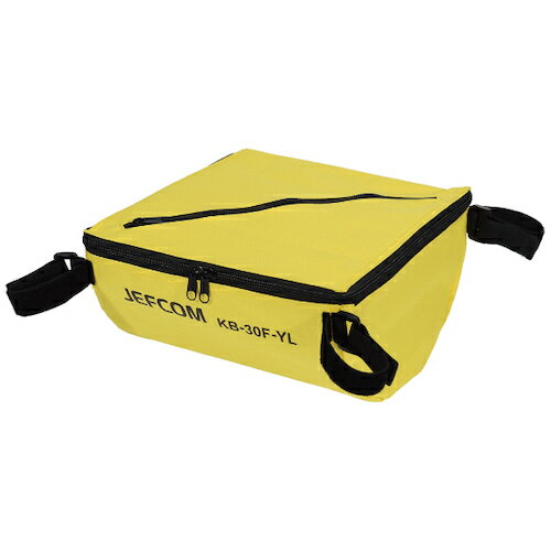 ジェフコム（JEFCOM）　JEFCOM　キャタツアンダーバッグ（フタ付）　【品番：KB-30F-YL】