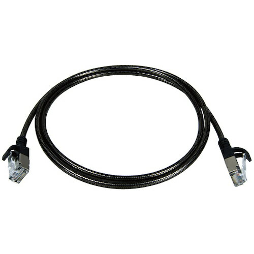 【メール便対応】ジェフコム（JEFCOM）　JEFCOM　外装付ネットワークパッチケーブル　【品番：LCAT6-ASD01GY】