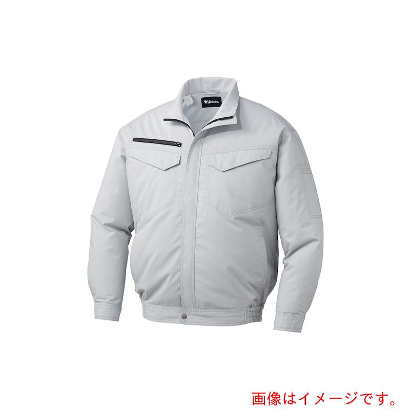 特長 ●リサイクル素材を使用したエコマーク認定長袖空調服です。 仕様 ●色：シルバー 材質 ●エコサマーツイル：ポリエステル65％、綿35％ 質量・質量単位 ●100.0g 【メーカー名】（株）自重堂 【メーカー品番】87080-036-EL