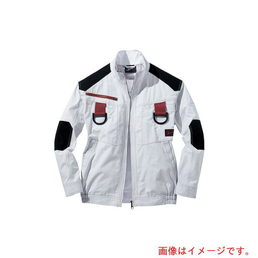 自重堂 空調服長袖ブルゾン シルバ− LL 【品番:54100-036-LL】 自重堂 空調服長袖ブルゾン シルバ− LL 【品番:54100-036-LL】