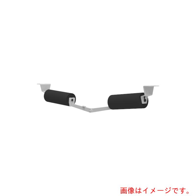 特長 ●ローラ2本をジョイントリンクで繋いだリターンアイドラです。 ●ベルト幅の中央部でベルトがローラと接触しない構造となっています。 ●ベルトとの接触長さが少なく、使用時の搬送物の「落鉱」が軽減されます。 ●センターピンを中心にジョイント...