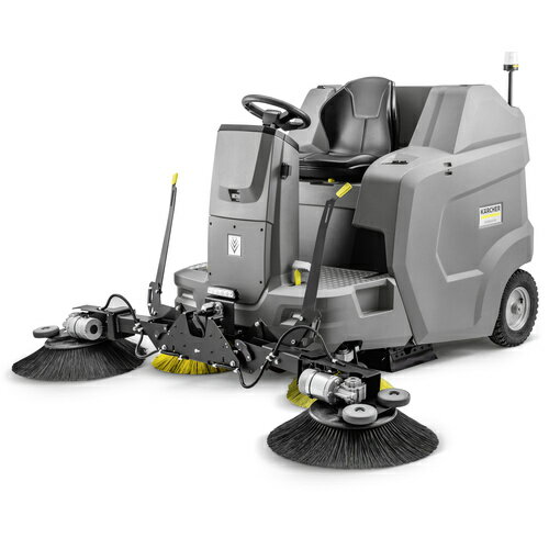 【別途送料あり】ケルヒャージャパン(KARCHER) 業務用 搭乗式スイーパー KM 100/120 R Bp 4SB 【品番:3.137-325.0】□