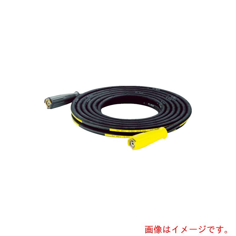 特長 ●高圧ホースを伸ばす事により、作業の幅が広がります。 ●延長にご使用頂く際は接続用カップリングが必要となります。 仕様 ●品名：延長高圧ホース　15m　(標準) ●適合機種：HD7/15CX、HD9/17MX以外全ての機種 ●幅(mm)：290×290×100 ●長さ(m)：15 質量・質量単位 ●3.55kg 【メーカー名】ケルヒャージャパン（株） 【メーカー品番】6.390-010.0