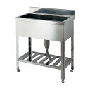 カクダイ ステンレスシンク(1槽式) 【品番:457-101-120】(4)