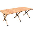 角利産業(KAKURI) ウッドロールテーブル120 【品番:89213】