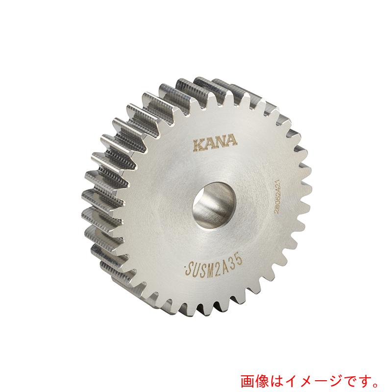 片山チエン（KANA）　ステンレス平歯車A形　M2A50　【品番：SUSM2A50】