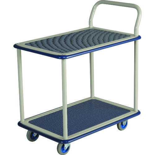 金沢車輛（KANAZAWA）　小型スチール台車　2段式　【品番：NHT-104】(4)