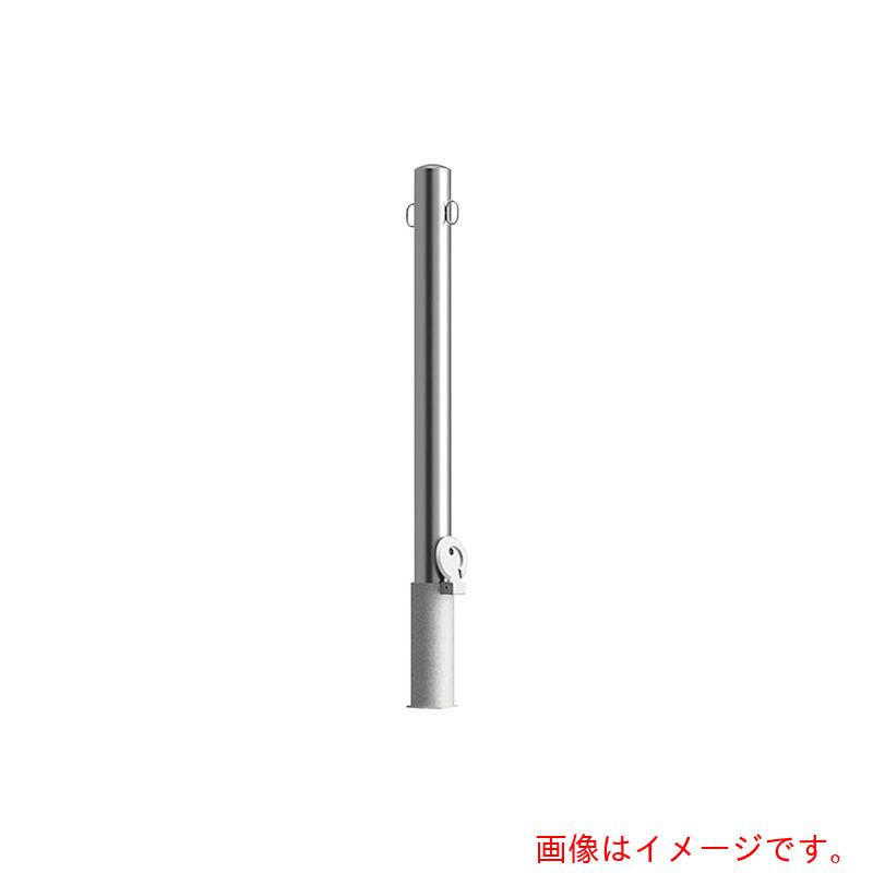 カネソウ（KANESO）　車止め　ステンレス製　脱着式　鋳鉄製蓋　Eシリーズ　【品番：EA0785RC-HD】