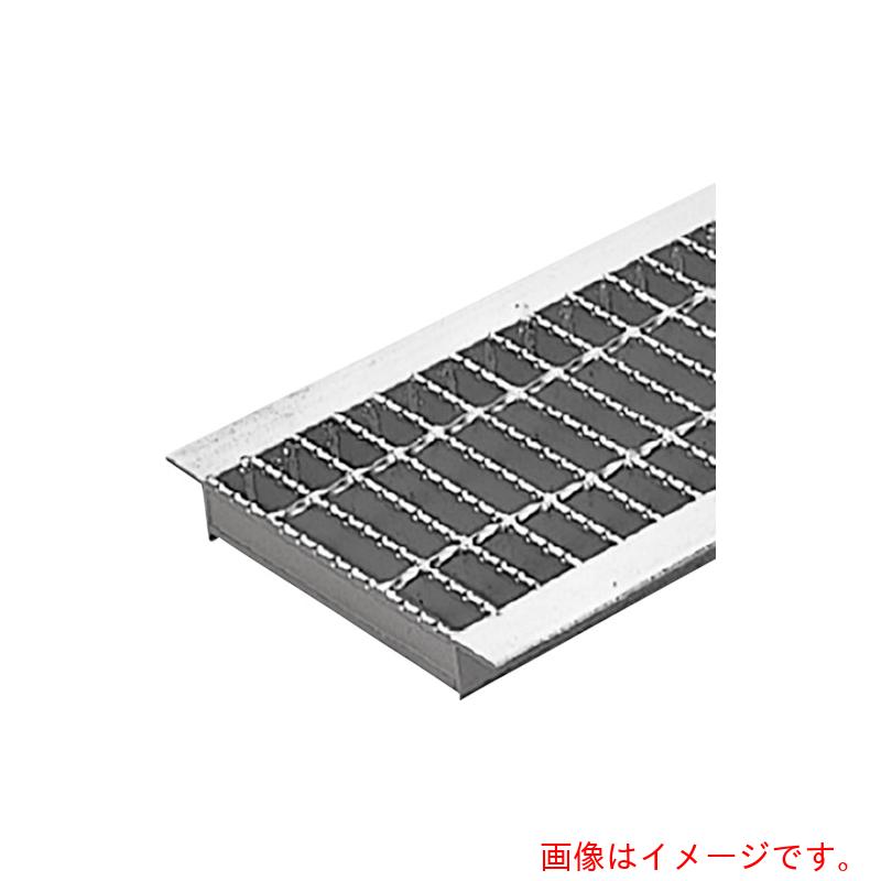 カネソウ（KANESO）　スチール製グレーチング　滑り止め模様付　歩道U字溝用　クッション付　【品番：HXHU-P-3044】