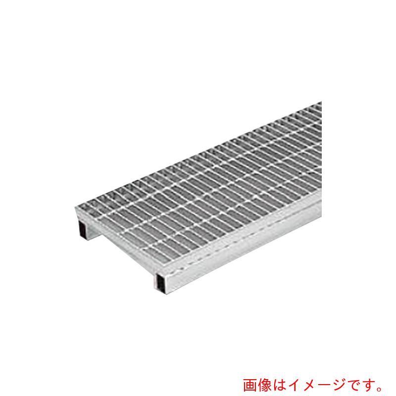 カネソウ（KANESO）　スチール製グレーチング　滑り止め模様付　かさあげ型　JIS型側溝用　クッション付　【品番：HXJ-P-3644A】