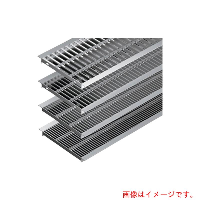 カネソウ（KANESO）　ステンレス製グレーチング　滑り止め模様付　歩道U字溝用　すきま9mm　【品番：SMQHU-1815 P=13】