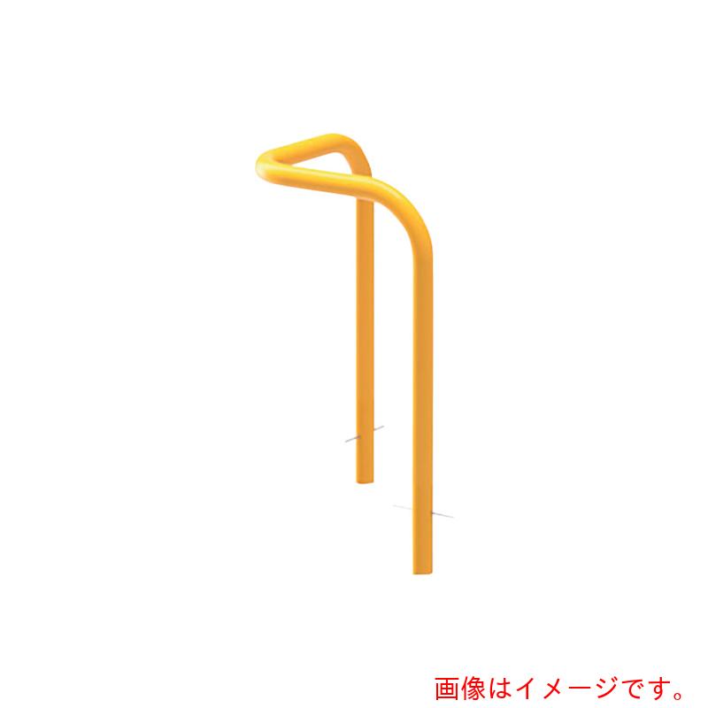 カネソウ（KANESO）　車止め　コーナー型　スチール製　焼付塗装　Yシリーズ　【品番：YD6L5-K(Y)】