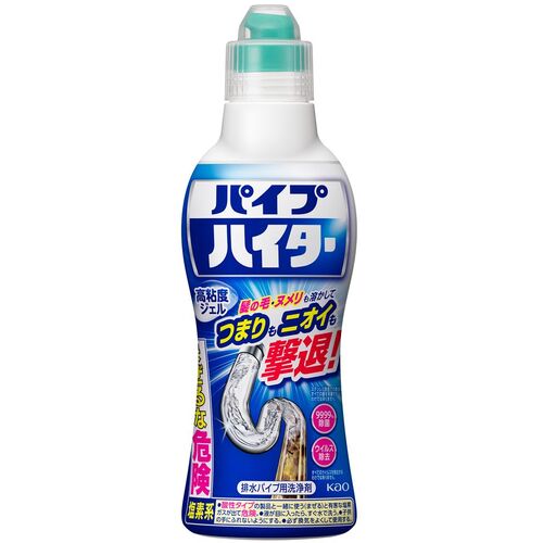 花王　Kao　排水パイプ用洗浄剤　パイプハイター高粘度ジェル　500g　【品番：307453】