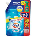 花王 Kao アタック泡スプレー除菌プラス 替え720ml 【品番:406736】