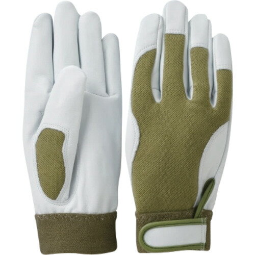 柏田製作所 牛革ウェ?ブカットグロ?ブ M 【品番：806-2-M】