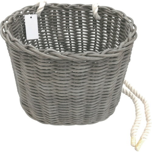 加藤伝蔵商店　伝蔵　PE腰籠　楕円　グレー　【品番：F332】