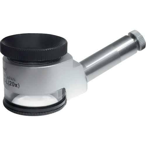 【BLACK FRIDAY特別価格】京葉光器　リーフ　デスク型　LEDスケールルーペ　20x　【品番：5720-L】