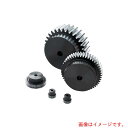 協育歯車工業(KG) S45C歯研平歯車 SGRシリーズ SGR1.5S32B-1515 形状B1 モジュール1.5 歯数32 【品番:SGR1.5S 32B-1515】