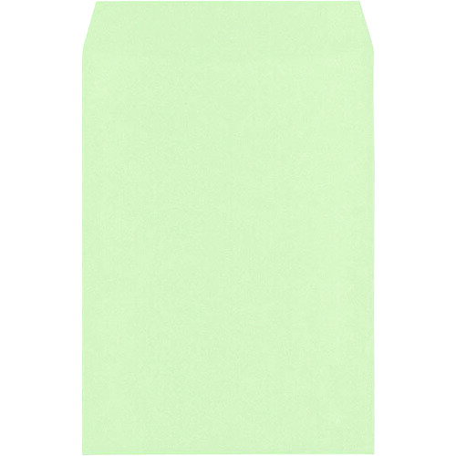 キングコーポレーション（KING）　角形2号　Hiソフトカラーグリーン　スミ貼　エルコン付500枚X1箱　【品番：070453】