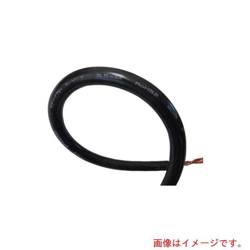 三ツ星　600V　ビニルキャブタイヤケーブル　S−VCT2CX1．25SQ　100M　【品番：S-VCT2CX1.25SQ-100M】(4)