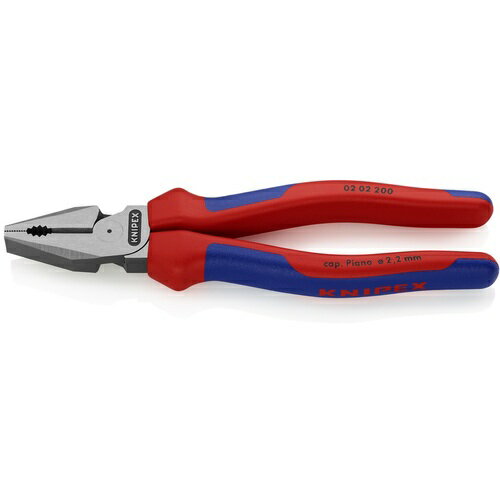 KNIPEX　強力型ペンチ　コンフォートハンドル　200mm　（SB店頭展示パッケージ仕様）　【品番：0202-200SB】