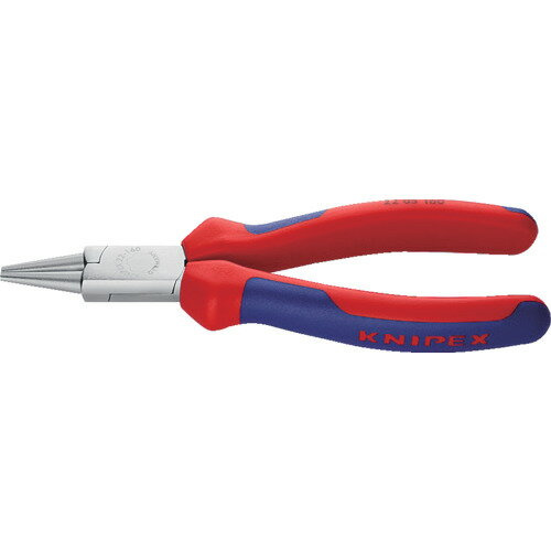 Pliers Other - KNIPEX　丸ペンチ　コンフォートハンドル　クロムメッキ仕上げ　160mm　【品番：2205-160】