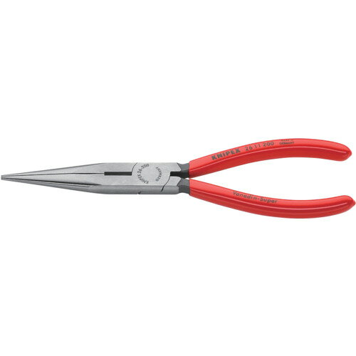 KNIPEX　【ブリスターパック仕様】ロングラジオペンチ　プラスチックハンドル　200mm　【品番：2611-200SB】