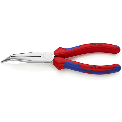 Pliers Other - KNIPEX　メカニックプライヤー　40°先曲　200mm　【品番：3825-200】