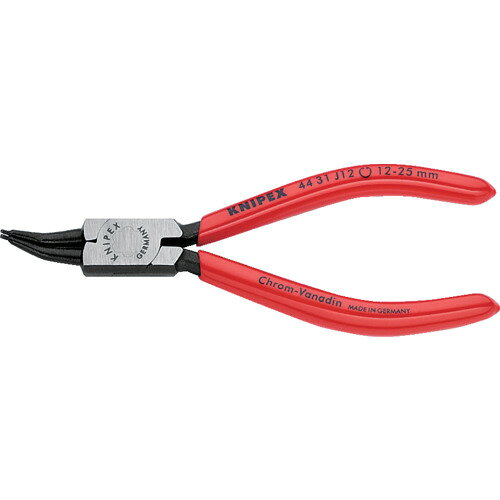 【メール便対応】KNIPEX　4431−J12　穴用スナップリングプライヤー　45度　【品番：4431-J12】