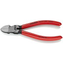 【メール便対応】KNIPREX プラスチック用ニッパー プラスチックハンドル 140mm 【品番:7201-140】