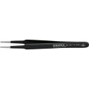 【メール便対応】KNIPREX 9258−74ESD 精密ピンセット 120MM 【品番:9258-74ESD】(4)