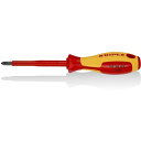 KNIPREX 絶縁ドライバー(+)PH2 【品番:9824-02】