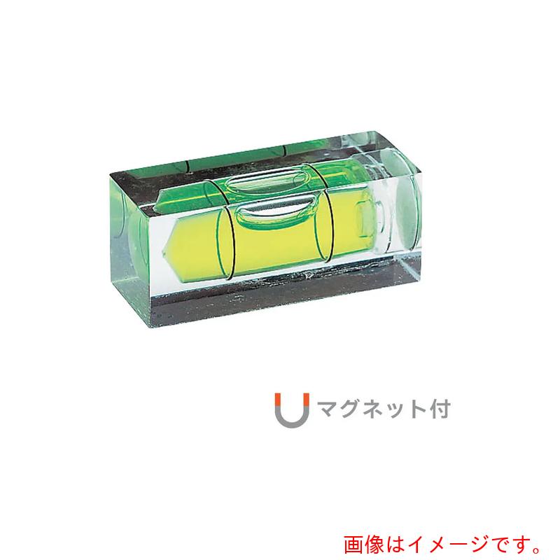 仕様 ●長さ(mm)：20 ●高さ(mm)：11 ●厚さ(mm)：10 ●マグネット：有 ●サイズ（mm）：10×11×20 ●気泡管サイズ（mm）：6×12 ●目盛幅（mm）：6 質量・質量単位 ●3.0g 【メーカー名】（株）アカツキ製作所 【メーカー品番】PM-10-20