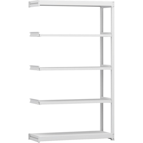 【別途送料あり】金剛（KONGO）　中軽量棚BLM　連結　有効4段　1200×450×2100　【品番：BLM471-455SAR】