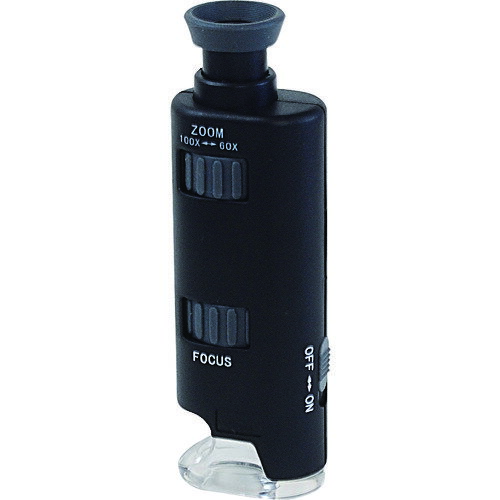 【メール便対応】コンテック（KONTEC）　ポケット顕微鏡　【品番：LP-33G】