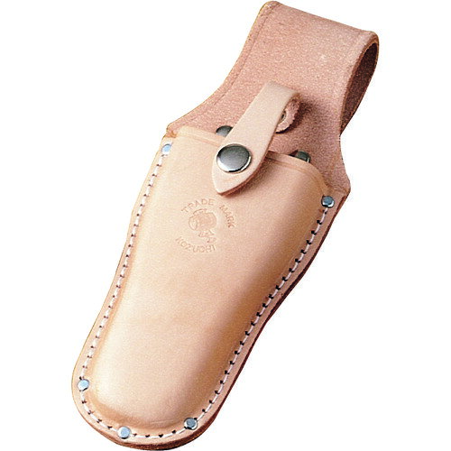 コヅチ（KOZUCHI）　ヌメ皮ミゼットカッター差し　ストッパー付型押　【品番：PL-03】