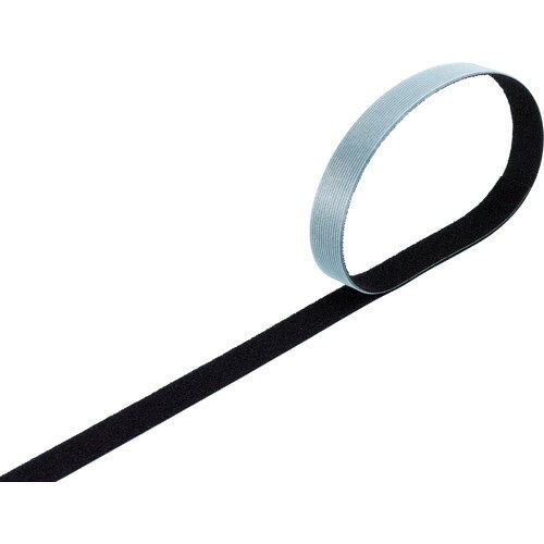 クラレトレーディング（Kuraray）　マジックバンド［［R下］］ロールタイプ　幅20mmX長さ30m黒　【品番：L8913L-20-30-BLACK】