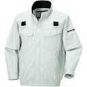 クロダルマ ハーネス対応長袖ジャンパー シルバー L 【品番:258631-40-L】