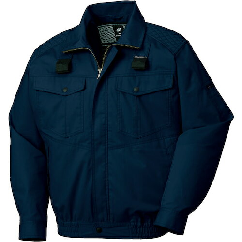 クロダルマ　AIRSENSOR−1　ハーネス対応長袖ジャンパー　258701　（服のみ）LL　11　ネイビー　【品番：258701-11-LL】