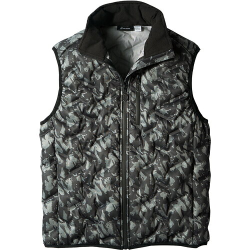 クロダルマ　シームレスストレッチ防寒ベスト　メイサイグレー　M　【品番：54376-420-M】