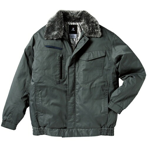 クロダルマ　防寒ジャンパー　チャコールグレー　M　【品番：54385-48-M】