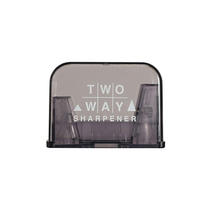【メール便対応】クツワ　STAD　2WAYシャープナー　ブラック　【品番：RS037BK】