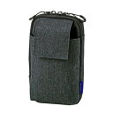 クツワ FASTORAGE スマホポーチ ブラック 【品番:FS102BK】(2)