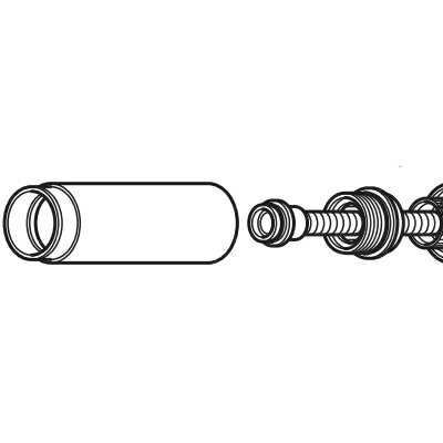 KVK　ケースカバー・シャワーホースセット　【品番：HC184BG-G5GHS】●