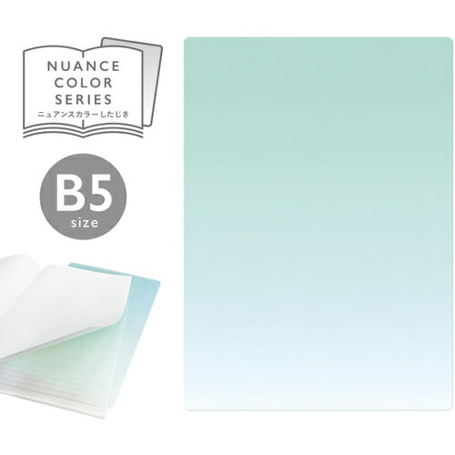 【メール便対応】共栄プラスチック　ニュアンスカラー下敷　B5　ユーカリ　【品番：NS-B5-02】